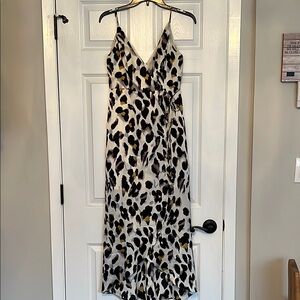 NWT Aqua Leopard Print Long Dress